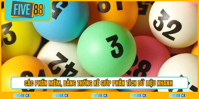 Các phần mềm, bảng thống kê giúp phân tích dữ liệu nhanh